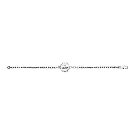 BRACCIALE IN ARGENTO 19CM UOMO-DONNA GUCCI TRADEMARK