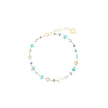 BRACCIALE 18KT NUVOLE AZZURRO DONNA MAMAN ET SOPHIE  BRNUVCRAZ MAMAN ET SOPHIE