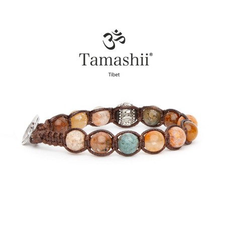 BRACCIALE OCEAN STONE UOMO-DONNA TAMASHII RUOTA DELLA PREGHIERA