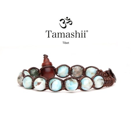 BRACCIALE LARIMAR UOMO-DONNA TAMASHII 1 GIRO BHS900-297 TAMASHII