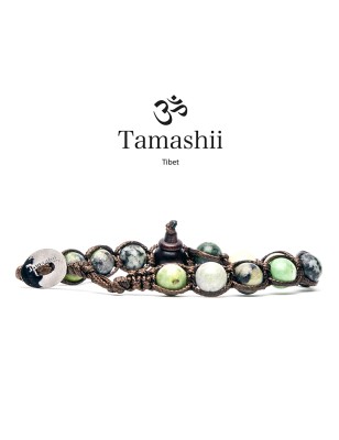 BRACCIALE CRISOPRASIO UOMO-DONNA TAMASHII 1 GIRO