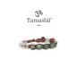 BRACCIALE MULTIFACETED TURCHESE AFRICANO UOMO-DONNA TAMASHII RUOTA DELLA PREGHIERA