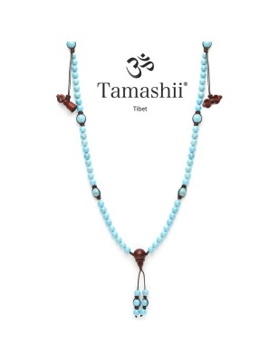 COLLANA TURCHESE UOMO-DONNA TAMASHII MUDRA