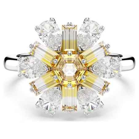 ANELLO IDYLLIA FIORE GIALLO DONNA SWAROVSKI  5689088 SWAROVSKI