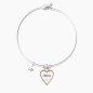 BRACCIALE CUORE AMICA SEI UNICA DONNA KIDULT LOVE