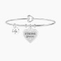 BRACCIALE RIGIDO CUORE STRON WOMAN  KIDULT 