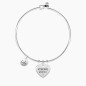 BRACCIALE RIGIDO CUORE STRON WOMAN  KIDULT 