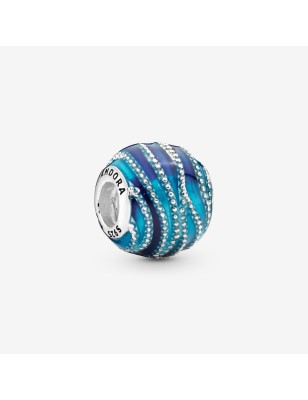 CHARM ONDA BLU DONNA PANDORA MOMENTS