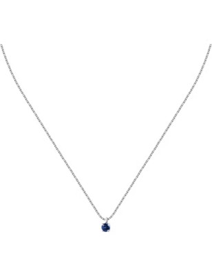 COLLANA TESORI PUNTO LUCE BLU DONNA MORELLATO 