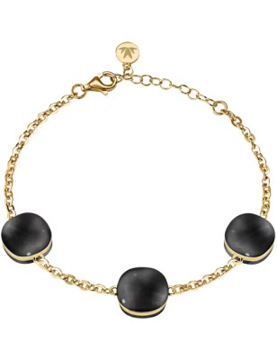 BRACCIALE GEMMA COLOR ORO E CAT EYE DONNA MORELLATO 