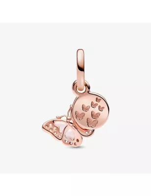 CHARM PENDENTE FARFALLA ROSA DONNA PANDORA 