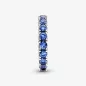 ANELLO FASCIA SCINTILLANTE BLU MIS.48 DONNA PANDORA