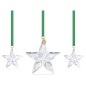 DECORAZIONE ANNUAL EDITION 2023 SET STELLE NATALE SWAROVSKI