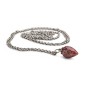 COLLANA FANTASIA CON RUBINO 90CM DONNA TROLLBEADS 