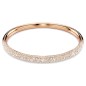 BRACCIALE RIGIDO METEORA PAVE' PLACCATO ORO ROSA SWAROVSKI