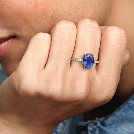 ANELLO PIETRA BLU MIS.58 DONNA PANDORA