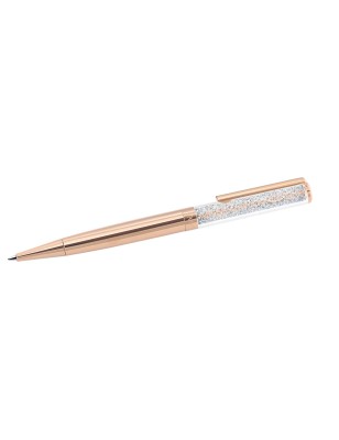 PENNA SFERA TONO ORO ROSA DONNA SWAROVSKI CRYSTALLINE