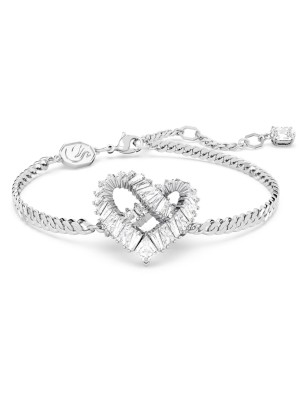 BRACCIALE MATRIX CUORE BIANCO DONNA SWAROVSKI 