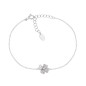 BRACCIALE QUADRICUORE ZIRCONI BIANCHI DONNA AMEN 