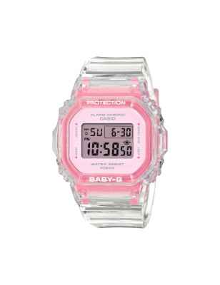 OROLOGIO ROSA TRASPARENTE BAMBINO CASIO BABY-G BGD-565SJ-7ER CASIO