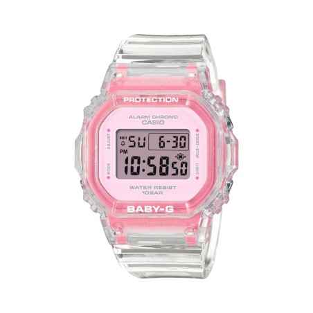 OROLOGIO ROSA TRASPARENTE BAMBINO CASIO BABY-G BGD-565SJ-7ER CASIO