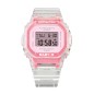 OROLOGIO ROSA TRASPARENTE BAMBINO CASIO BABY-G