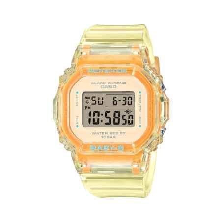 OROLOGIO TRASPARTENTE GIALLO BAMBINO CASIO BABY-G BGD-565SJ-9ER CASIO