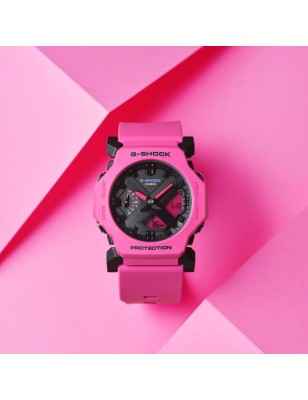 OROLOGIO IN RESINA ROSA DONNA CASIO G-SHOCK GA-2300-4AER CASIO