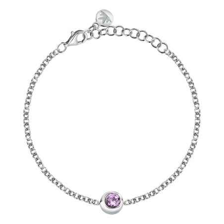 BRACCIALE AMETISTA ARGENTO TESORI ETERNI DONNA MORELLATO  SAXN15 MORELLATO