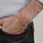 BRACCIALE RIGIDO WITH YOU PVD COLOR ORO UOMO BROSWAY 