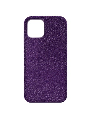 CUSTODIA HIGH IPHONE® 12/12 PRO VIOLA DONNA SWAROVSKI 