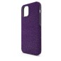 CUSTODIA HIGH IPHONE® 12/12 PRO VIOLA DONNA SWAROVSKI 