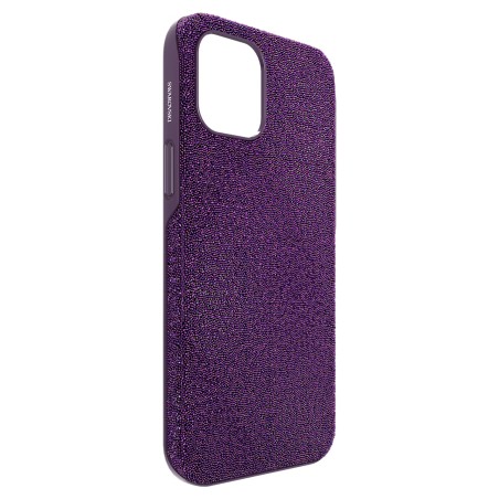 CUSTODIA HIGH IPHONE® 12 PRO MAX VIOLA DONNA SWAROVSKI 