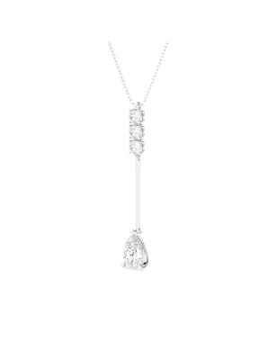 COLLANA IN ORO BIANCO E DIAMANTI COLTIVATI DONNA AMA  AMA-GI-2061-16 AMA