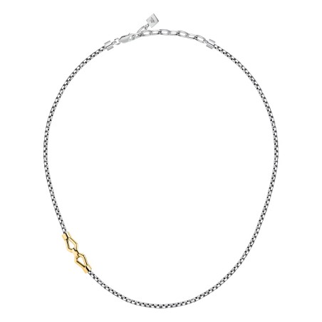 COLLANA ACCIAO GOLD MOTOWN UOMO MORELLATO 