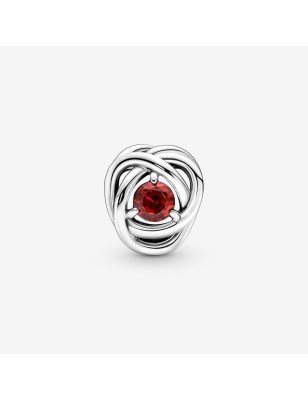 CHARM CERCHIO ETERNO ROSSO FUOCO LUGLIO PANDORA 790065C01 PANDORA