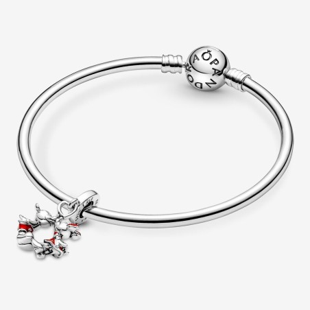 CHARM MICKEY MOUSE E MINNIE IL BACIO DONNA PANDORA