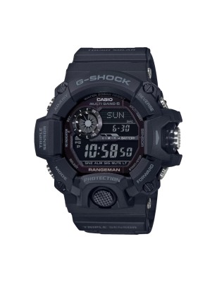 OROLOGIO RANGEMAN TOTAL BLACK SOLAR UOMO CASIO G-SHOCK GW-9400-1BER Casio