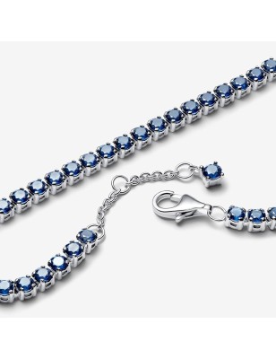 BRACCIALE TENNIS PIETRE BLU 20CM DONNA PANDORA TIMELESS