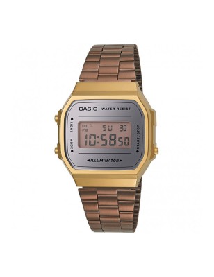 OROLOGIO SPECCHIATO IN RESINA UOMO-DONNA CASIO COLLECTION A168WECM-5EF Casio