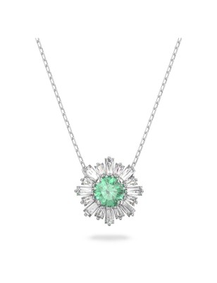 COLLANA PENDENTE SOLE VERDE DONNA SWAROVSKI 