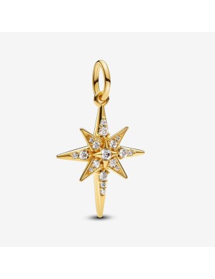 CHARM PENDENTE STELLA POLARE DORATO DONNA PANDORA 