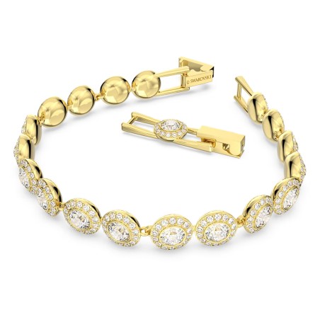 BRACCIALE ANGELIC TAGLIO TONDO GOLD DONNA SWAROVSKI 