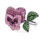 ANELLO COCKTAIL ALICE IN WONDERLAND MIS.55-60 SWAROVSKI