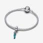 CHARM PENDENTE CORNINO PORTAFORTUNA TURCHESE DONNA PANDORA MOMENTS