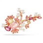 SPILLA GEMA CRYSTAL PEARL FIORE ROSA DONNA SWAROVSKI 