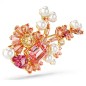 SPILLA GEMA CRYSTAL PEARL FIORE ROSA DONNA SWAROVSKI 