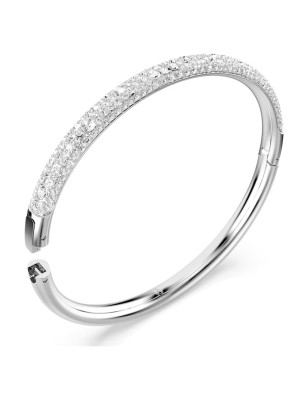 BRACCIALE RIGIDO SUBLIMA PAVE' A NEVE MIS.L  SWAROVSKI 