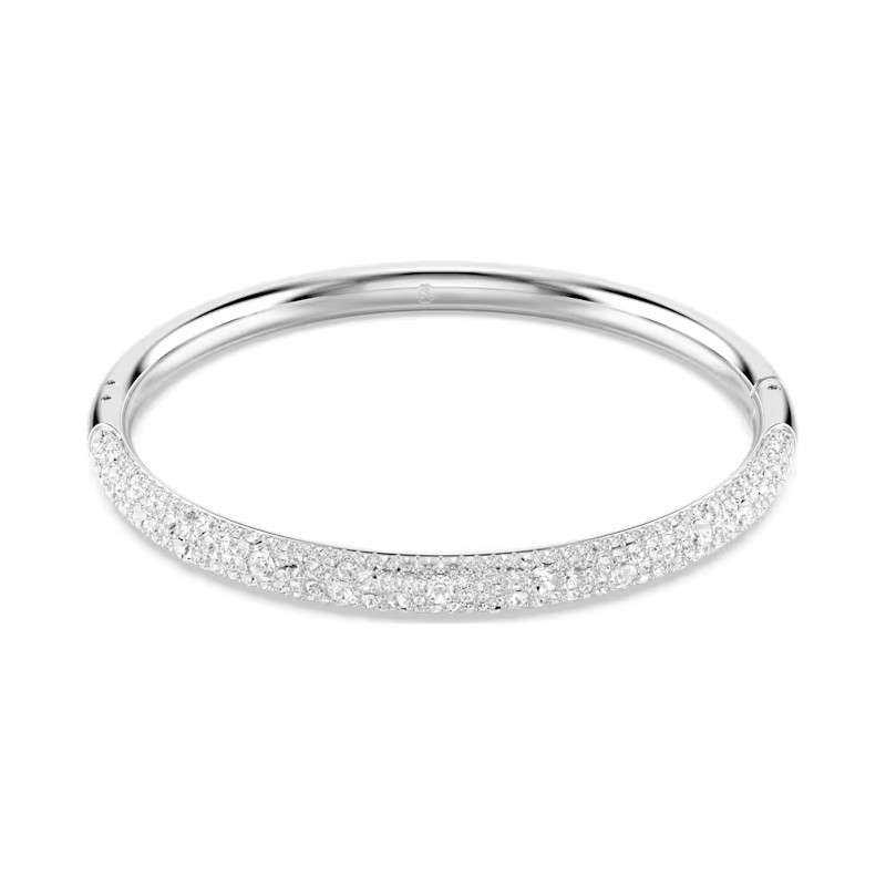 BRACCIALE RIGIDO SUBLIMA PAVE' A NEVE MIS.M  SWAROVSKI 