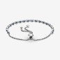 BRACCIALE TENNIS BLU CHIUSURA REGOLABILE DONNA PANDORA